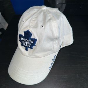 47 brand | toronto maple leafs white hat NWOT
